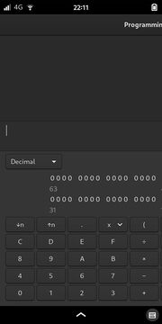 GNOME Calculator: Programming Mode